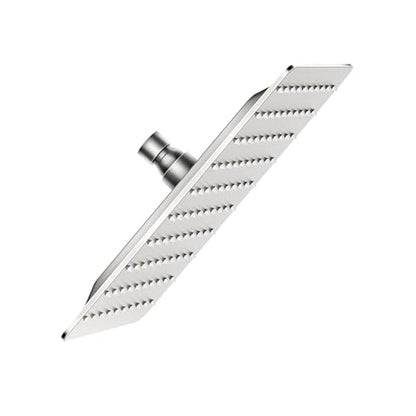 VBFF-Shower Head,rain shower head, 8 inch- Square Shower Head, 1.8 GPM Flow Rate, rainfall showerhead,VBFF07 (Brushed Nickel) - color: Brushed Nickel, size: 8 Inch
