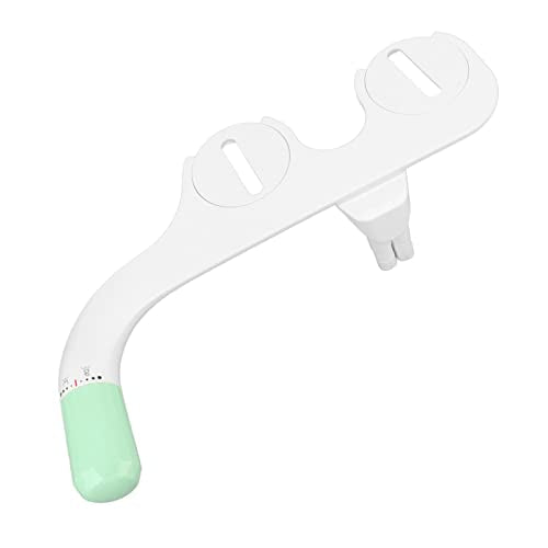 Hygienic Bidet Toilet Attachment Self Dual Nozzle Hot and Cold Water Non Electric Bidet Toilet Attachment with 7/8 Copper Tee Bidet Attachments