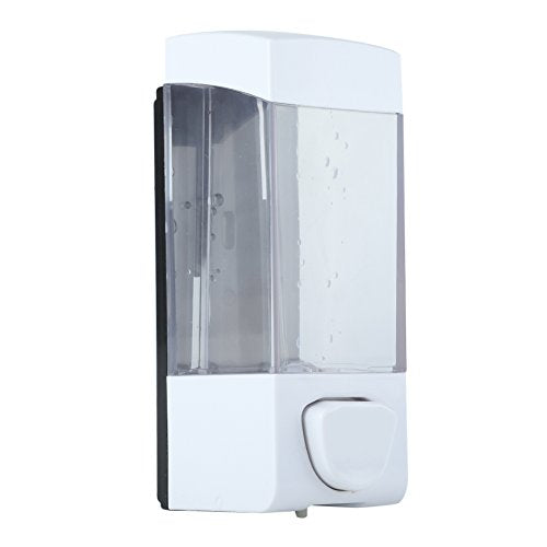 Soap Liquid Dispenser, Wall Soap Dispenser 350Ml Bathroom Manual Plastic Soap Liquid Lotion Shampoo Dispenser Box Holder Wall, Lotion Dispenser