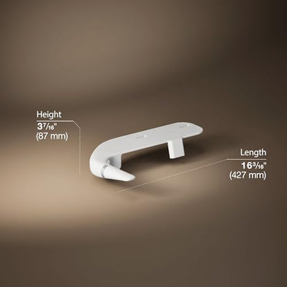 Kohler PureWash M100 Manual Elongated Bidet Attachment For Toilet Seat, Adjusts Water Pressure, Dual Self-Cleaning Wands, Fits Most Toilets, Front or Rear Spray Option