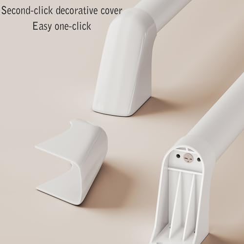 Shower Grab Bar, Non-Slip Texture, Suitable for Shower and Bathtub, Suitable for The Elderly(L-40CM) - size: L-40CM