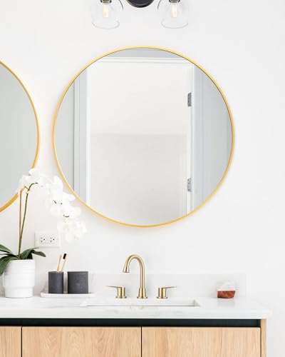 Bathroom Faucet 3 Hole Gold, 8 Inch Widespread Vanity Sink Faucets | Metal Zinc Alloy+ABS Gold Bathroom Sink Faucet with Swivel Spout, Two Handles Lead-Free Tap with Drain and cUPC Supply Line - color: Gold