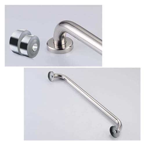 Grab Rails Bathroom Anti-Slip Grip, Safety Support Rail Disabled Handrails, Wall Mounting Straight Grab Bar, Sturdy Shower Grab Handle, Towel Rack Toilet Auxiliary Han/40