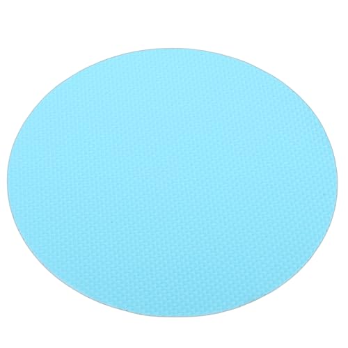 Aramox 24 Pcs Anti Slip Shower Stickers, Non Slip Bathtub Stickers for Bathtub, Bathroom (Blue) - color: Blue
