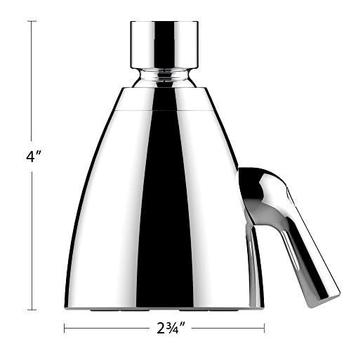 Speakman S-2252 Signature Icon Anystream Adjustable High Pressure Shower Head-2.5 GPM Solid Brass Replacement Bathroom Showerhead, Polished Chrome Finish - color: Polished Chrome, size: 2.5 GPM, style: Transitional