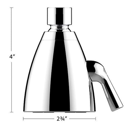 Speakman S-2252 Signature Icon Anystream Adjustable High Pressure Shower Head-2.5 GPM Solid Brass Replacement Bathroom Showerhead, Polished Chrome Finish - color: Polished Chrome, size: 2.5 GPM, style: Transitional