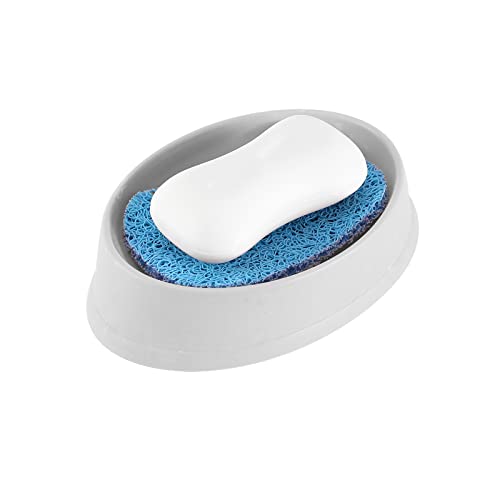 15 Piece Soap Saver,Soap Lift Pad Mat for Bathroom,Soap Dish and Soap Holder Accessory,Blue - color: Blue