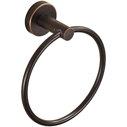 BigBig Home Bronze Towel Holder, Bathroom Towel Ring Oil Rubbed, Bath Hand Towel Rack Hanger Wall Mounted Rustic Farmhouse - color: Bronze Towel Ring