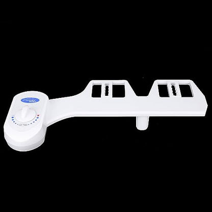 Bidet Attachment for Toilet, Dual Nozzle Non-Electric Bidet Sprayer with Adjustable Water Pressure, Self Cleaning Nozzles for Feminine and Rear Wash, Easy Installation for Home Bathroom