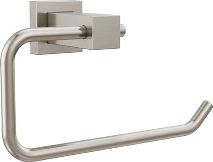 Delta Faucet Velum Toilet Paper Holder, Brushed Nickel Wall Mounted Toilet Paper Holder, Tissue Holder, Stainless IAO20851-SS - color: Stainless