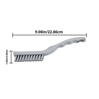 SPARTA Detail Brush Grout Brush, Crevice Brush with Hanging Hole for Bathroom, Kitchens, Countertop, Plastic, 9 Inches, Purple - color: Purple, size: 9 Inches