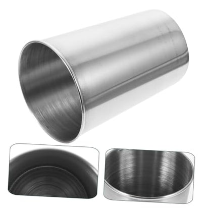 Stainless Steel Water Cup 180ml Bathroom Tumbler for Beverages Silver Leakproof Design for Home and Travel - size: 8.50X6.00X6.00CM