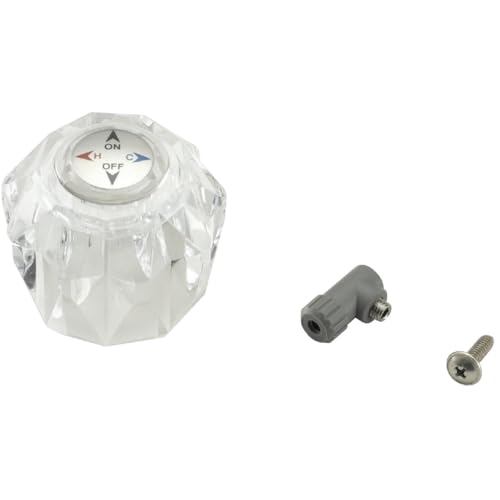 Home Impressions Single Acrylic Faucet Handle Repair Kit