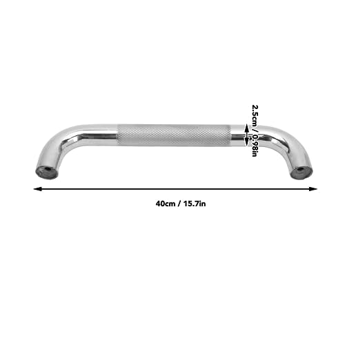 Naroote Grab Bars for Bathtubs and Showers, Grab Bars for Wall Textured Shower Grab Bar Slipless Stainless Steel Textured Grip Bathroom Grab Bar Safety Hand Rail Support Handicap Grab