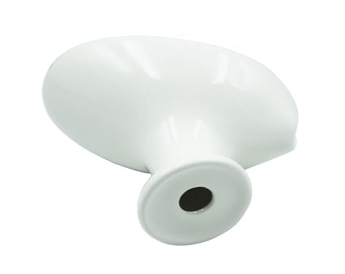 Ceramic Soap Dish, Leaf Shape Self Draining Soap Holder, Sponge Holder, for Shower,Bathroom,Kitchen Sink Organizer (White) - color: White Leaf