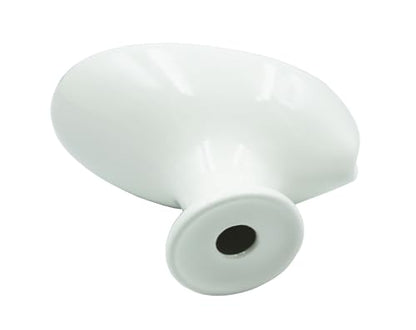 Ceramic Soap Dish, Leaf Shape Self Draining Soap Holder, Sponge Holder, for Shower,Bathroom,Kitchen Sink Organizer (White) - color: White Leaf
