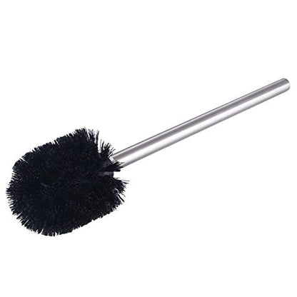 Angle Simple Toilet Brushes Refills, Toilet Bowl Scrubber Head 3 PCS | Replacement Toilet Brush Head Only, No Holder, Stainless Steel Wand with Sturdy Plastic Bristles for Easy Use