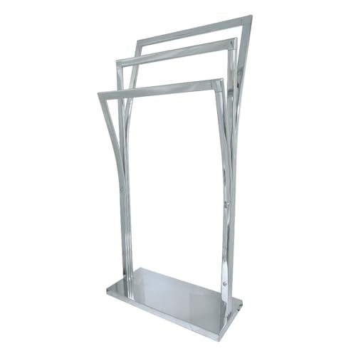 Kingston Brass SCC3301 Edenscape Freestanding Towel-Rack, Polished Chrome - color: Polished Chrome