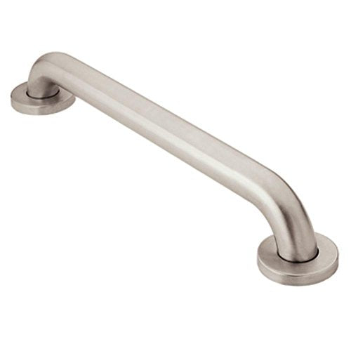 Moen 8942 Bathroom Safety 42-Inch Stainless Steel Bathroom Grab Bar with Concealed Screws, Stainless - size: 42 Inch