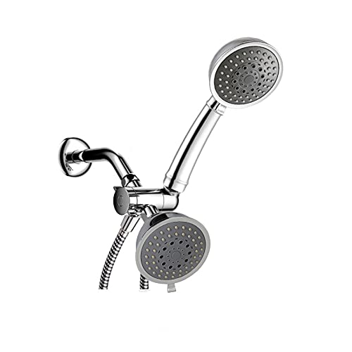 Shower Arm Holder for Handheld Shower Head, Adjustable Mount Bracket, G 1/2 3-Way Shower Arm Adapter with Swivel Ball,Universal Mount,Tee without socket(abs) - color: Tee without socket(ABS)