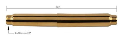 Premier Stainless Steel Toilet Paper Roller Holder, Spring-Loaded (Brass Gold) - color: Brass Gold