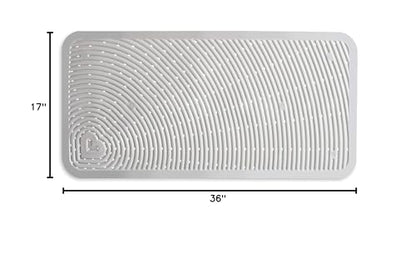 Munchkin Soft Spot Baby Bath Mat for Tub, Cushioned Bathtub Mat for Toddlers and Kids, 36"x17", Grey - style: Bath Mat