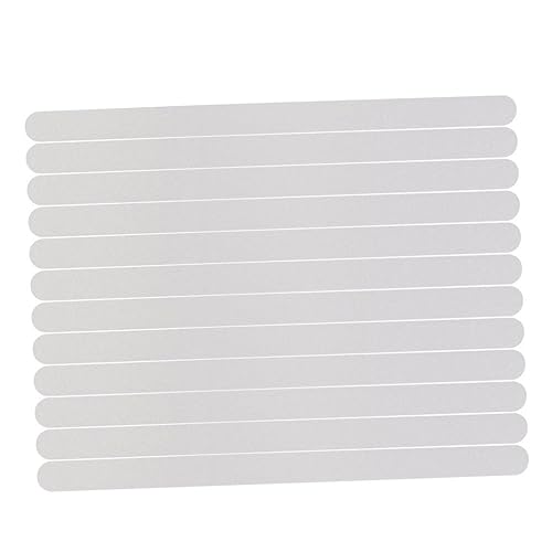 Healifty 24pcs Transparent Non Slip Bath Safety Strips for Bathtubs Showers Stairs Floors Adhesive Stickers for Enhanced Traction Slip Prevention - size: 24 pcs