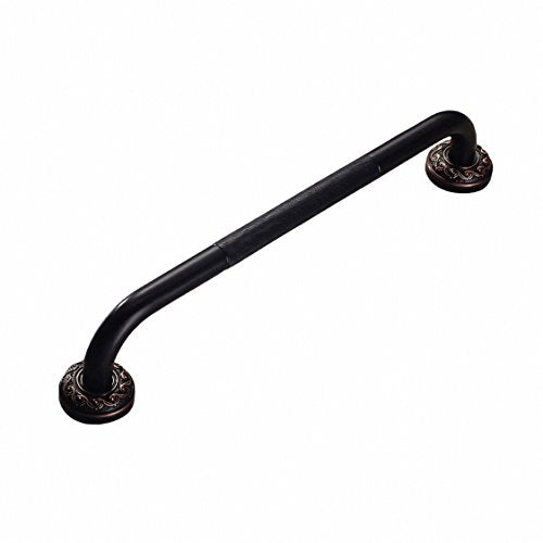 20-Inch Grab Bar Featuring Anti-Slip Handrail, Solid Brass, Oil Rubbed Bronze, Heavy-Duty Construction Armrest, Bathroom Bathtube Shower Safety Rail - color: Xn, size: 20 Inch (Pack of 1)