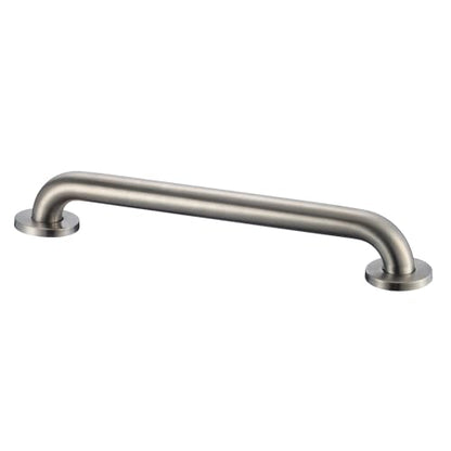Stardrix 18-Inch ADA Compliant Grab Bar, 1.5" Diameter, Concealed Mounting Flanges, Handicap Friendly, Commercial & Residential Bathrooms, Brushed Stainless Steel - color: Brushed, size: 18"