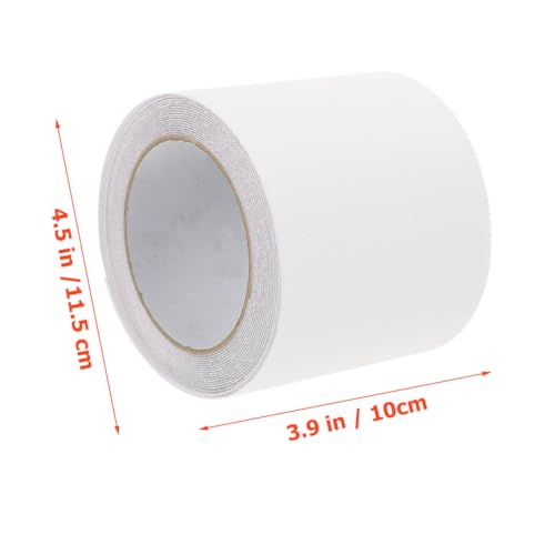 HOMSFOU Anti-slip Tape for Stairs and Floors, Waterproof Wear-resistant Adhesive Safety Grip Strip 10cm X 5m, Non-slip Sticker for Bathroom and Bathtub Safety