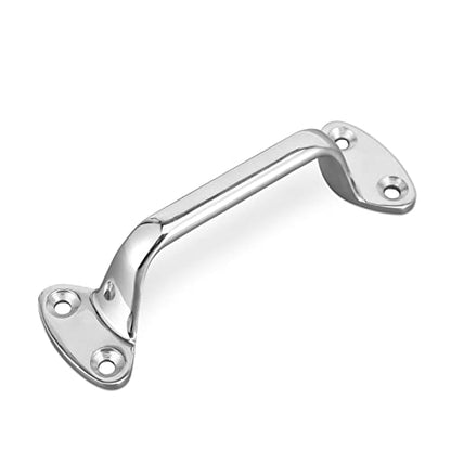 Bath Grab Bar, 6in Shower Grab Bar Stainless Steel Bathroom Handles Stairway Handrail Balance Bar Boat Yacht Handle Pull Shower Handle Safety Bar for Grab Bars Senior, Elderly, Handicap (2Pcs) - size: 2Pcs