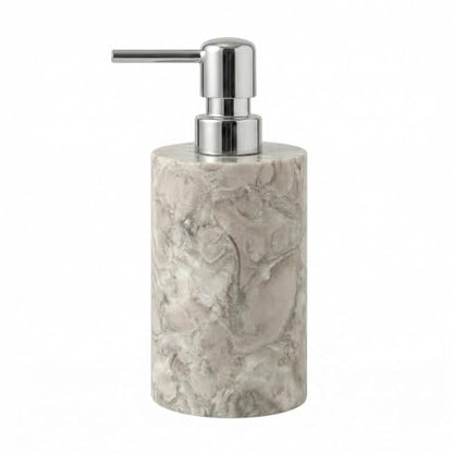 Marble Soap Dispenser, Hand Soap Dispenser for Bathroom Kitchen Countertop - Lotion and Liquid Soap Dispenser (1, Grey) - color: Gray