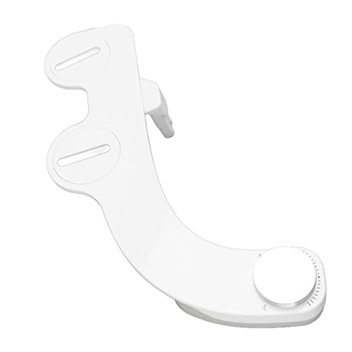 Non Electric Bidet Attachment with Dual Nozzles and Self - Maintenance, 7/8 Copper Tee, for Frontal and Rear Wash - Sanitary and Comfortable Solution