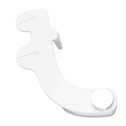 Non Electric Bidet Attachment with Dual Nozzles and Self - Maintenance, 7/8 Copper Tee, for Frontal and Rear Wash - Sanitary and Comfortable Solution