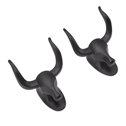 2 Pcs Heavy Duty Wall Mount Hooks Towel Robe Hook Punch Free Clothes Coat Hooks for Bathroom Bedroom Kitchen