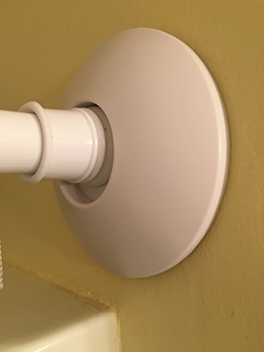 Stay-Put Shower Curtain Rod Mount, 2 Pack