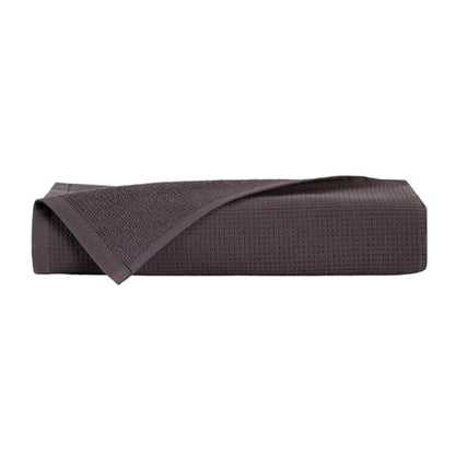 100% Turkish Cotton Dual-Sided Waffle and Terry Towel Set - Ultra Absorbent, Soft & Quick Dry - Bath Towels, Hand Towels & Washcloths (Charcoal, Bath Towel) - color: Charcoal, size: Bath Towel