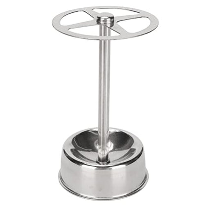 OUKENS Multi Functional Stainless Steel Toothbrush, Toothbrush Holder Stand, Holder Organizer Toothpaste Stand for Bathroom Vanity Countertop, Stylish Design