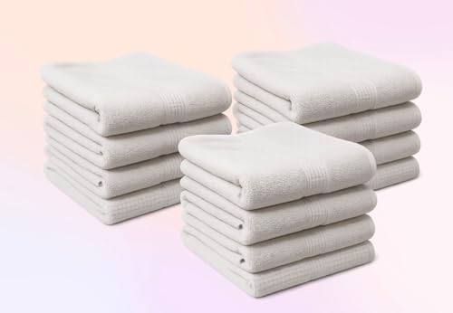 Waffle Weave Bath Towel, Sand Color, 36x72 Inch, One Side Zero Twist Cotton Best for Beaches Hotels and spa. 4 Pices