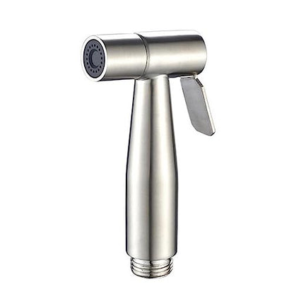 2 Pieces Bidet Toilet Sprayer Head Stainless Steel Handheld Sprayer for Cloth Diaper, Bathroom, Kitchen and Toilet Cleaning