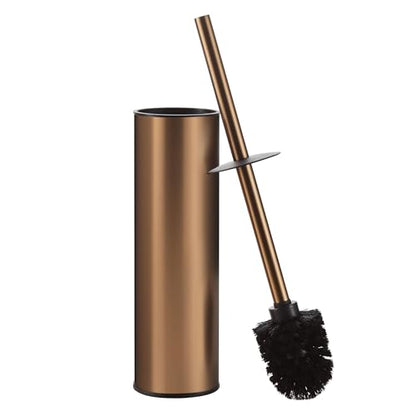 BGL Rose Gold Toilet Brush and Holder,Stainless Steel Toilet Brushes for Bathroom with Holder - color: Rose Gold