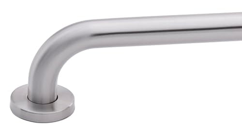 48" Stainless Steel Restroom Grab Bar - size: 48 Inch