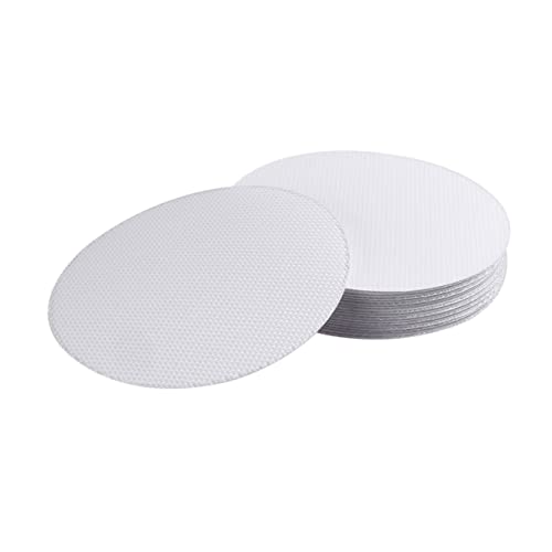 Anti-Slip Bath Tub Stickers 36pcs Peva Bathroom Stickers Non-Slip Shower Mat Safety for Elderly Disabled - size: 10.00X10.00X0.10CM