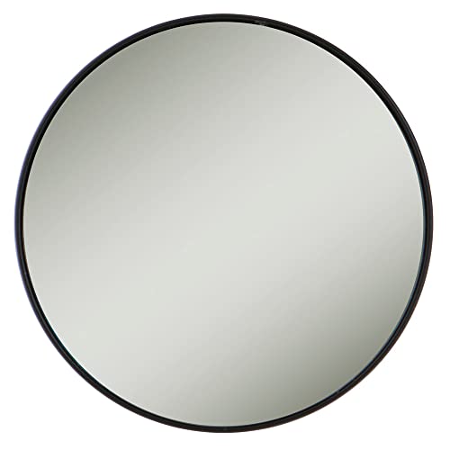 Zadro Compact 15X Magnification Travel Lightweight Portable Suction Cup Makeup Spot Mirror, Black, Black Finish - color: Black Finish