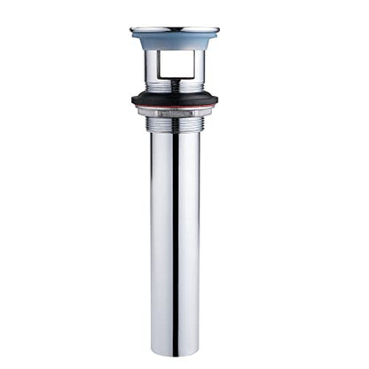 Grid Drain Strainer Assembly with Overflow for Bathroom Sink, P.O. Plug Grid Lavatory Drain, Bathroom Sink Grid Strainer by Artiwell, Chrome Plated - color: Chrome Plated, style: With Overflow