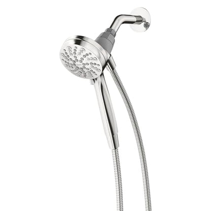 Moen Engage Magnetix Chrome 3.5-Inch Six-Function Detachable Handheld Showerhead with Magnetic Docking System, 26100 - color: Chrome, size: Showerhead