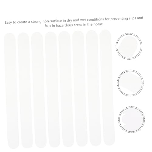 20pcs Bathroom Stickers Peva Non-Skid Floor Decals for Bathtubs Showers and Stairs and Easy to Apply for Home Safety