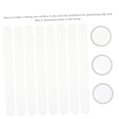 20pcs Bathroom Stickers Peva Non-Skid Floor Decals for Bathtubs Showers and Stairs and Easy to Apply for Home Safety