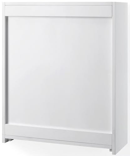 Crosley Furniture Savannah Wall Mounted Bathroom Storage Medicine Cabinet with Shelves, Snow - color: Snow, style: Wall Cabinet