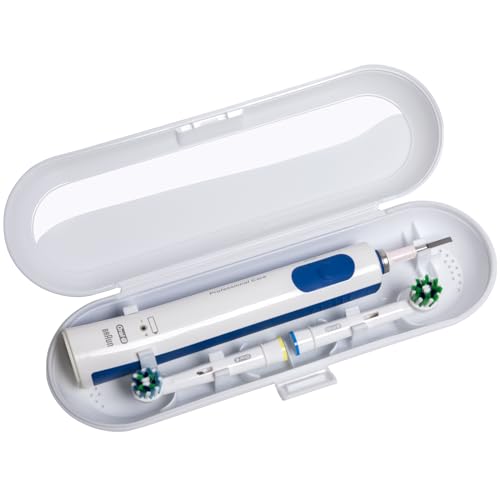 Nincha Electric Toothbrush Travel Case for Oral B & Philips Sonicare,White - color: White